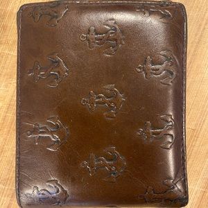 Jack spade leather mens wallet